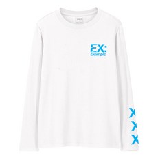 이그잼플 빅사이즈 L~4XL 남자 기능성 아이스 쿨 티셔츠 긴팔티 EX 남성 긴소매