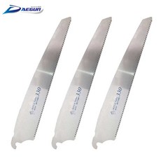 대건금속 국산 목수용 외날톱날 교체용 330mm 3EA 나무 톱 도스키톱, 3개