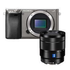 소니 A6000+16-70mm F4 ZA OSS 고급렌즈+64GB+여행용가방 [실버 색상] K