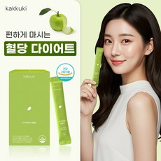 다이어팅티 애플맛 14포 체지방 감소 혈당케어 비타민 미네랄 12중 기능성 마시는 탄산 다이어트, 14회분, 1개 14회분, 1박스