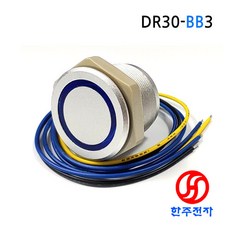 28파이 완전방수스위치 DR30-BB3 12V24V겸용 HJ-01751, 1개 - 24v스위치