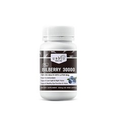 유비바이오 UBBIO BILBERRY 빌베리 30000 캡슐, 5개, 60정