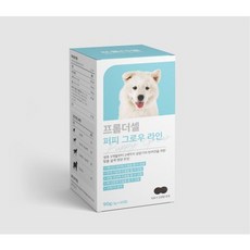 프롬더셀 강아지 성장기 영양제 관절 면역 칼슘 종합비타민 반려견 3gX30정, 퍼피그로우, 1개 - 프롬더셀퍼피그로우