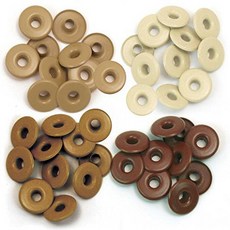 We R Memory Keepers 0633356415930 Eyelets Washers Crop-A-Dile-Wide-Brown (40 Pieces) We R Memory Ke, 1