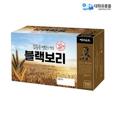 쌍계 명인 블랙보리차 100T x 2개, 1.2g, 100개입