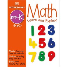 DK Work북s: Math Pre-K: Learn and Explore 페이퍼백