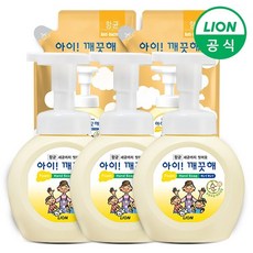 아이깨끗해 용기 250ml 3개+리필 200ml 2개, SET