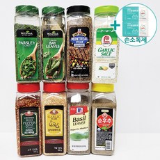 코스트코 델라미코 갈릭 후레이크 600G + 더메이런손소독제 / 맥코믹 스테이크 시즈닝/파슬리/월계수잎, 오뚜기 순후추 450G, 1개