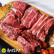 블랙앵거스 초이스 구이용 200g 미국산 소고기 스테이크 척아이롤 부채살 살치살 안창살 갈비살 모듬, 1)갈비+척아이롤+살치, 1개