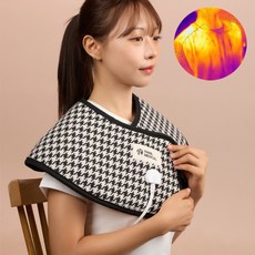 [원적외선 전자파차단] 한일의료기 전기 온열 찜질기 찜질팩 복부 무릎 허리 어깨 곽씨네슈퍼, 어깨 찜질기
