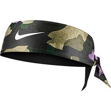 Nike Women’s Dri-FIT 그래픽 프린트 2.0 헤드 Tie - Club 골드 Nike Women