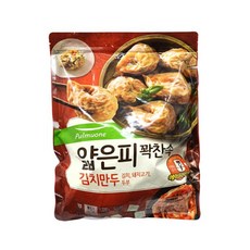 [코스트코 냉동] 풀무원 얇은피 김치만두 1320g, 상세 설명 참조
