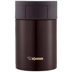 조지루시 Zojirushi SW-HC55 스테인리스 미디엄 음식 보온 보냉병 450ml 550ml, 450mlml, 다크 코코아