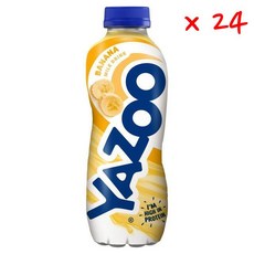 야주 바나나 플레보 밀크 드링크, 24개, 400ml