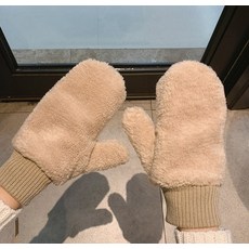 루아즈 로티번h 에코퍼 플리스 벙어리장갑