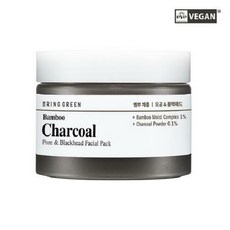 브링그린 뱀부차콜모공앤블랙헤드페이셜팩100mL, 1개, 1개입