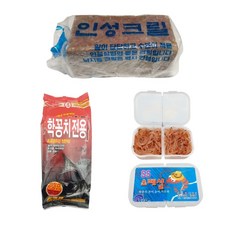 밑밥 곤쟁이(1.2kg) - 학꽁치 고등어 미끼 각크릴 집어제 감성천하 빙어낚시, 2. 학꽁치 집어제