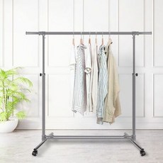 행거 옷걸이 옷장 스탠드 이동식 선반 1002호 수납 조립식 이동, 없음
