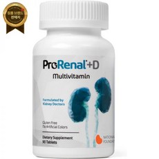 Nephroceuticals ProRenal+D - Multivitamin 정제 90 카운트 90일 공급 신약, 90정
