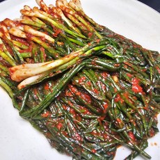 더맛있는파김치
 신나푸드 국산 맛있는 파김치 1kg 1개