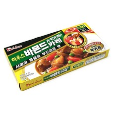 푸드올마켓_ 하우스 바몬드카레 약간매운맛 230g /MEDIUM HOT, 1개