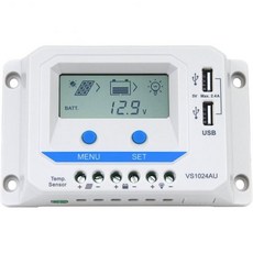 EPEVER { language_tag:en_GB 값:"® VS6048AU PWM 충전 컨트롤러 60A LCD 디스플레이 USB 연결 ® VSAU 시리즈 포함 12V/24V, PWM VS1024AU (10A/ 12V/24V) 영국