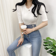 여성5부티셔츠