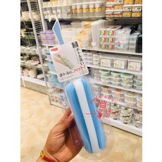 스탠바이뉴 DAISO 제 신축가능 병 컵브러시 세척솔 주방용 스폰지 브러쉬