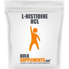 BulkSupplements.com L-Histidine HCL 파우더 - 신장 지지 보충제(100g):, 1