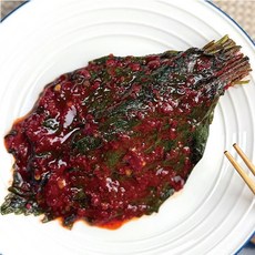 또밥찬 한정수량 (햇)생깻잎무침 300g 500g 3개월만 생산하는 제철 별미 양념깻잎, 1개