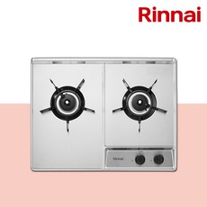 신한유통 린나이 가스쿡탑 RBR-NS200DJ 2구 빌트인 가스레인지 가스렌지2구 (타공치수 560x430) LNG/LPG, LNG, RBR-NS200DJ 설치O서울/경기일부-설치비현장결제