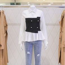 밸리걸블라우스