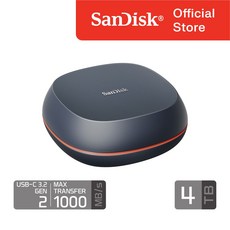샌디스크 정품 데스크 드라이브 SSD 4 TB 테라 SDSSDT40 외장 저장장치