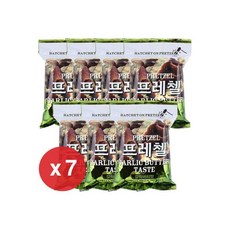 프레첼 갈릭버터맛 맥주 술 안주 85g x 7봉/쥐포/맛밤, 프레첼 갈릭버터맛 맥주 술 안주 85g x 7봉/쥐포/, 7봉