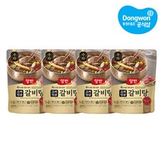 [동원] 양반 수라 고려인삼갈비탕 460g, 4개