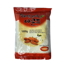 참자연 그대로 아몬드 분말(97%) 1kg, 1개