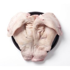 발골돼지머리 국내산 냉장 머리고기 뼈없는 부속 고기 한마리 [돈수성찬], 3kg, 1개