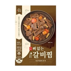 강부자 [SK단독]부자 뼈없는 갈비찜 500g*8팩, 없음, 8개, 500g