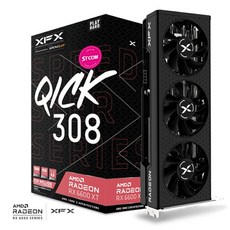 (포)XFX 라데온 RX 6600 XT QICK 308 BLACK D6 8GB