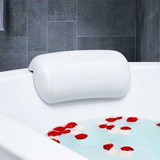 욕조용 목욕 배게 스파 목욕 배게 헤드 쿠션 호텔 욕조 쿠션, 1개, 검정