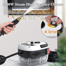 스팀 해빙기 청소기 세차기 가정용 고압 고온 살균 주방 후드 에어컨 2500W, 8.Red - AU - 220V