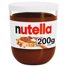 Nutella 누텔라 헤이즐넛 초콜릿 스프레드 잼 200g 4팩, 4개
