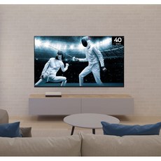 애스포 101cm (40인치 ) FHD TV 원룸 서브 TV YT400FHD-H01, 벽걸이 설치, 수도권(서울 경기 인천)