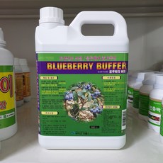 블루베리 버퍼 2L 토양 PH 산도조절제 산성 비료 영양제 블루마스터, 1개