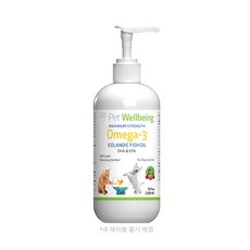 펫웰빙 오메가3 데일리웰니스 펫피부 털 냄새케어 Petwellbeing Omega-3 Daily Wellness, 1개, 피부/피모