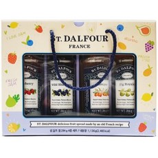 ST. DALFOUR 과일잼 4종 284G X 4입 하늘담아, 1개