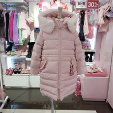 로엠걸즈 조끼 세트 가성비 좋은 롱 다운 점퍼 RGJD19T3C