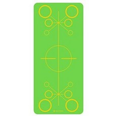 Merrithew 조정 운동& 요가 매트 그린 0.015/ 4mm Merrithew Alignment Ex