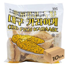 1박스) 지엔씨 냉동 대구 가라아게 600g x 10개입, 1개, 단품