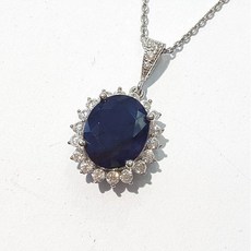 사파이어팬던트